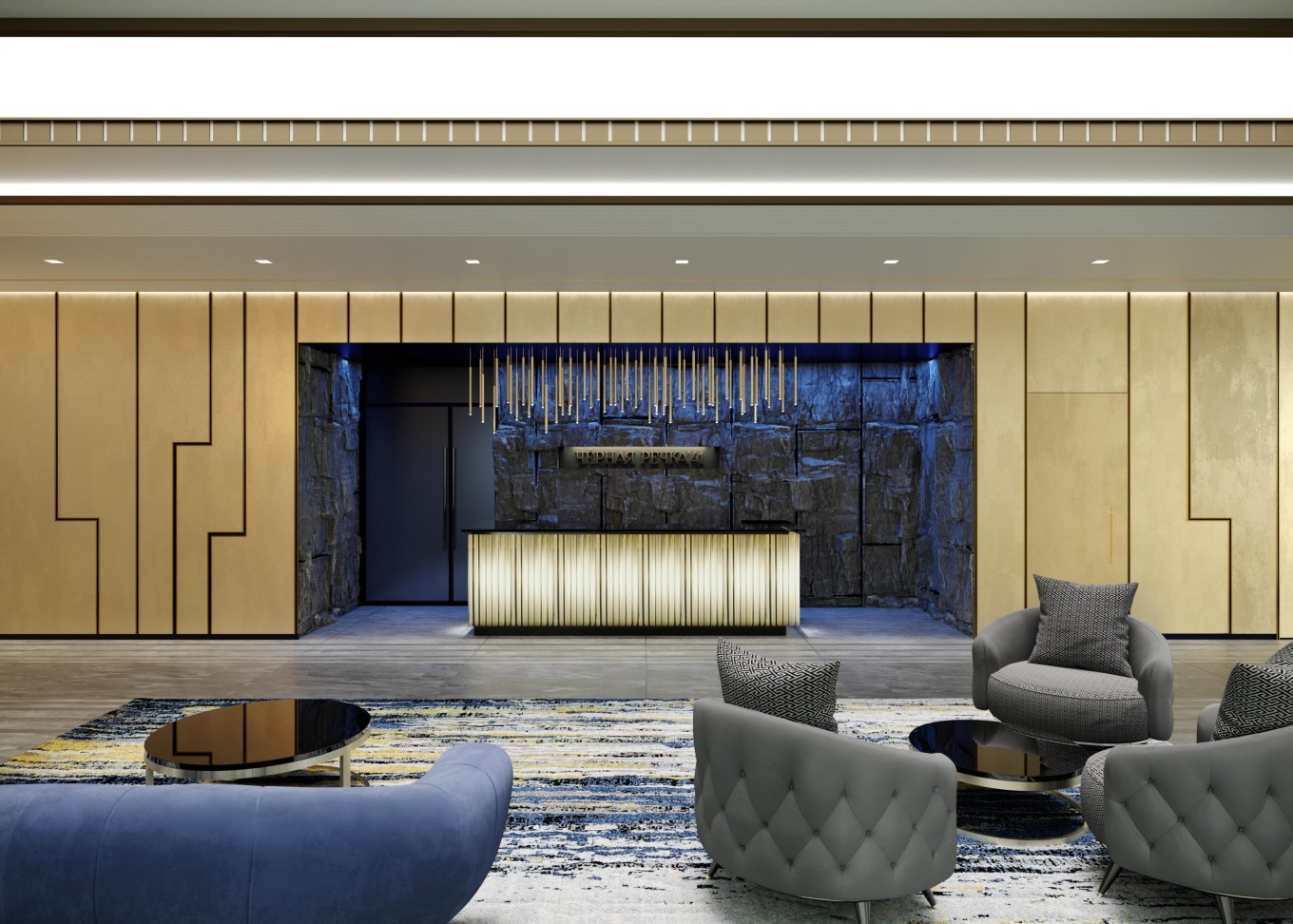 Дизайн мест общего пользования LEGENDA (Легенда) Черная Речка 41