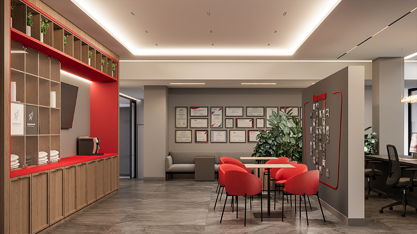 Проект штаб-квартиры для компании «Фуд Дрим» в Бишкеке. Фото 7