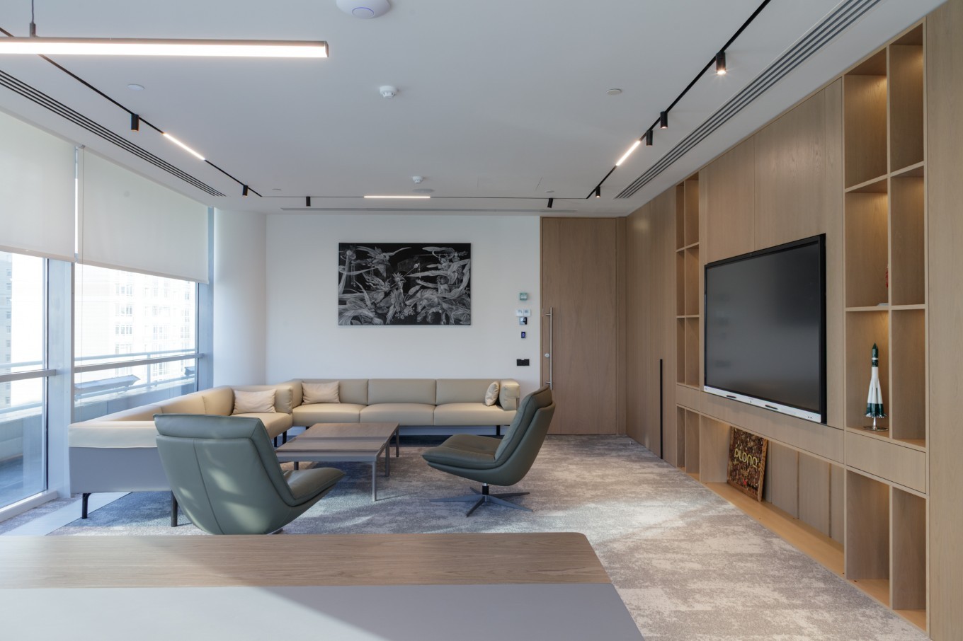 Проект офиса для международного бренда Plonq в Москве. Фото 12