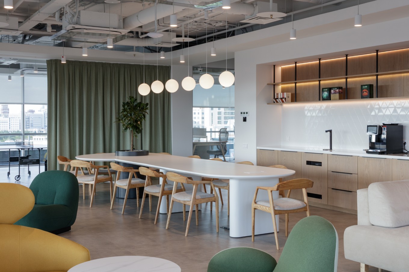 Проект офиса для международного бренда Plonq в Москве. Фото 7